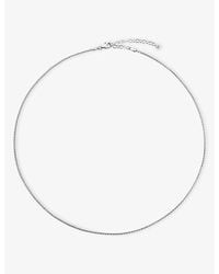 Monica Vinader - Wheat 18Ct Vermeil Chain Necklace - Lyst