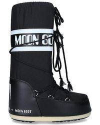 Moon Boot - Icon Brand-Print Shell Boots - Lyst
