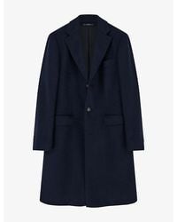 BOGGI - Collared Single-Breasted Wool And Cashmere Coat - Lyst