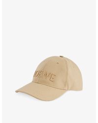 Loewe - Logo-Embroidered Cotton Baseball Cap - Lyst