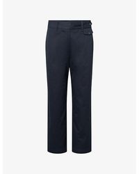 Lovechild 1979 - Coppola Straight-leg Low-rise Cotton Trousers - Lyst