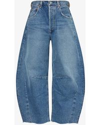 Citizens of Humanity - Horseshoe exaggerated Barrel-leg Organic-cotton Jeans - Lyst