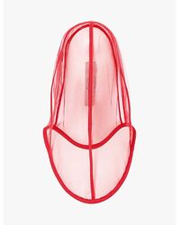 Rick Owens - Transparent Weighted-seam Tulle Hood - Lyst