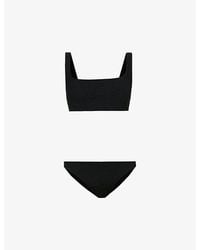 Hunza G - Xandra Crinkled Bikini Set - Lyst