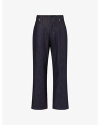 Stone Island - Relaxed-Fit Straight-Leg Denim Jeans - Lyst