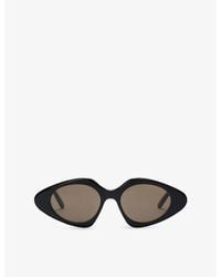 Loewe - Triangle Slim Acetate Sunglasses - Lyst