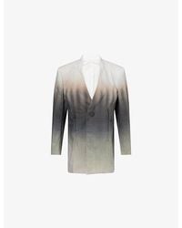Issey Miyake - June Plumage Single-Breasted Woven Jacket - Lyst