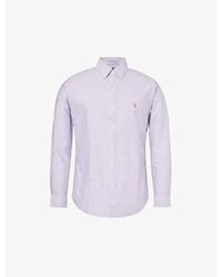 Polo Ralph Lauren - Logo-embroidered Custom-fit Cotton Shirt Xx - Lyst