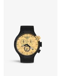 swatch gold men