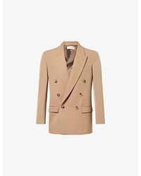 The Row - Mazzy Double-Breasted Wool Jacket - Lyst