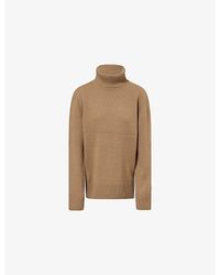 TOTEME - Relaxed-Fit Turtle-Neck Cashmere Jumper - Lyst