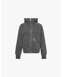 Carhartt - Torion Logo-Embroidered Cotton Hoody - Lyst