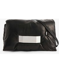 Rick Owens - Big Pillow Quilted Leather Bag - Lyst