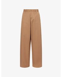 Carhartt - Brady Relaxed-Fit Straight-Leg Cotton-Twill Trousers - Lyst