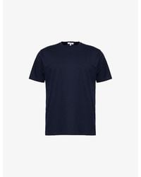 Arne - Mercerised Interlock Cotton-Jersey T-Shirt - Lyst