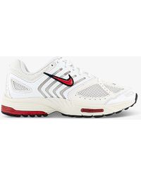 Nike - Air Peg 2k5 Brand-tab Mesh And Leather Low-top Trainers - Lyst