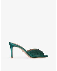 Carvela Kurt Geiger - Silvia Bead-Embellished Heeled Mules - Lyst