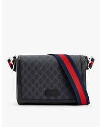 Gucci - Monogram-pattern Coated-canvas Cross-body Bag - Lyst