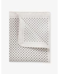 BOSS - Patterned Silk Pocket Square - Lyst