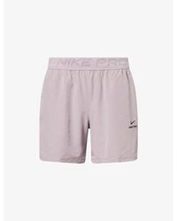 Nike - Dri-Fit Logo-Waistband Stretch-Woven Shorts - Lyst