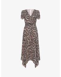 Phase Eight - Petite Verity Woven Midi Dress - Lyst