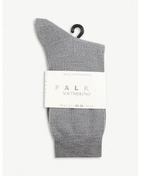 FALKE - High-rise Wool Socks - Lyst