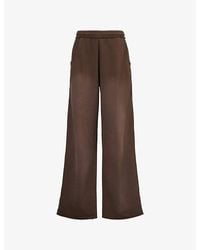 Jaded London - Monster Two-Slip-Pockets Wide-Leg High-Rise Cotton-Jersey Jogging Bottoms - Lyst