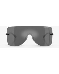 Michael Kors - Mk1148 London Square-frame Metal Sunglasses - Lyst