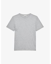 Reiss - Bless Crewneck Cotton-jersey T-shirt X - Lyst