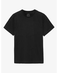 AllSaints - Hale Short-Sleeved Cotton-Jersey T-Shirt - Lyst