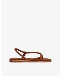 Ancient Greek Sandals - Bomba Suede Sandals - Lyst