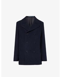 Polo Ralph Lauren - Single-breasted Notched-lapel Wool-blend Coat - Lyst