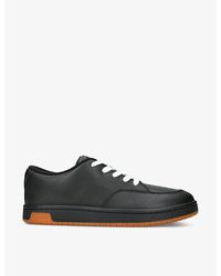 KENZO - Skate Low Tonal-stitching Leather Low-top Trainers - Lyst