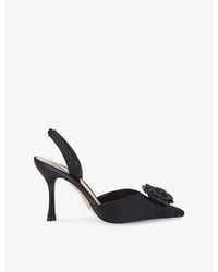 Steve Madden - Lysandra Woven Heeled Sling-Back Pumps - Lyst