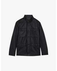 Ted Baker - Manvers Technical Shell Field Jacket - Lyst