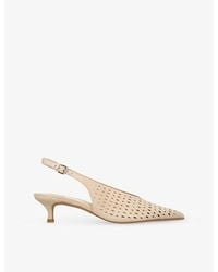 Dolce Vita - Alenna Perf Suede Sling-Back Courts - Lyst