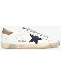 Golden Goose - Super-star Leather Low-top Trainers - Lyst