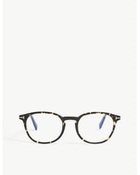 Tom Ford - Ft5583-b Acetate Square-frame Optical Glasses - Lyst