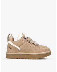 UGG - Lowmel Suede And Mesh Low-top Trainers - Lyst