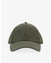 Reiss - Caleb Brand-Embroidered Stretch-Woven Cap - Lyst