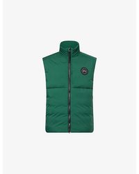 Canada Goose - Lodge Brand-Patch Shell-Down Gilet - Lyst