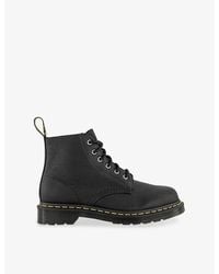Dr. Martens - 101 6-Eyelet Leather Ankle Boots - Lyst