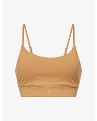 Now You Live - Leamington Scoop-Neck Sports Bra - Lyst