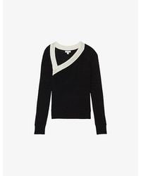 Reiss - Aubrey Bead-Embellished Knitted Jumper - Lyst