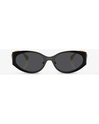 Versace - Ve2263 Oval-frame Acetate Sunglasses - Lyst