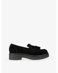 KG by Kurt Geiger - Mylo Suede Loafers - Lyst