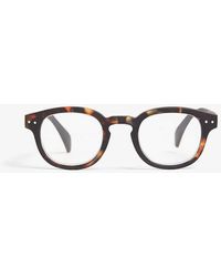 Izipizi - #c Tortoiseshell Round-frame Reading Glasses +2 - Lyst