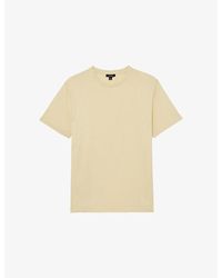 Reiss - Bless Crewneck Cotton-Jersey T-Shirt - Lyst