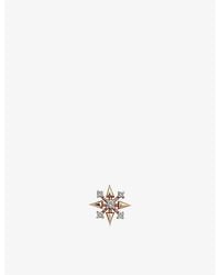 Kismet by Milka - Aurora 0.03Ct Diamond Stud Earring - Lyst