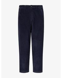 Barbour - Relaxed Tapered Cotton Trousers - Lyst